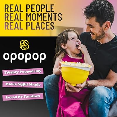 Opopop Microwave Popcorn - Maui Heat 2.8 oz., 9-Count - Sweet and Hot Popcorn, Flavored Popcorn, Non-GMO