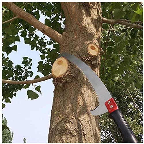 Telescopic Pruning Saw,Red Extendable Telescoping Landscaping Pole Saw Used for Pruning and Trimming Branches and Leaves High-Altitude Fruit Tree Branch Saw Gardening Tool(3.6m) - Image 7