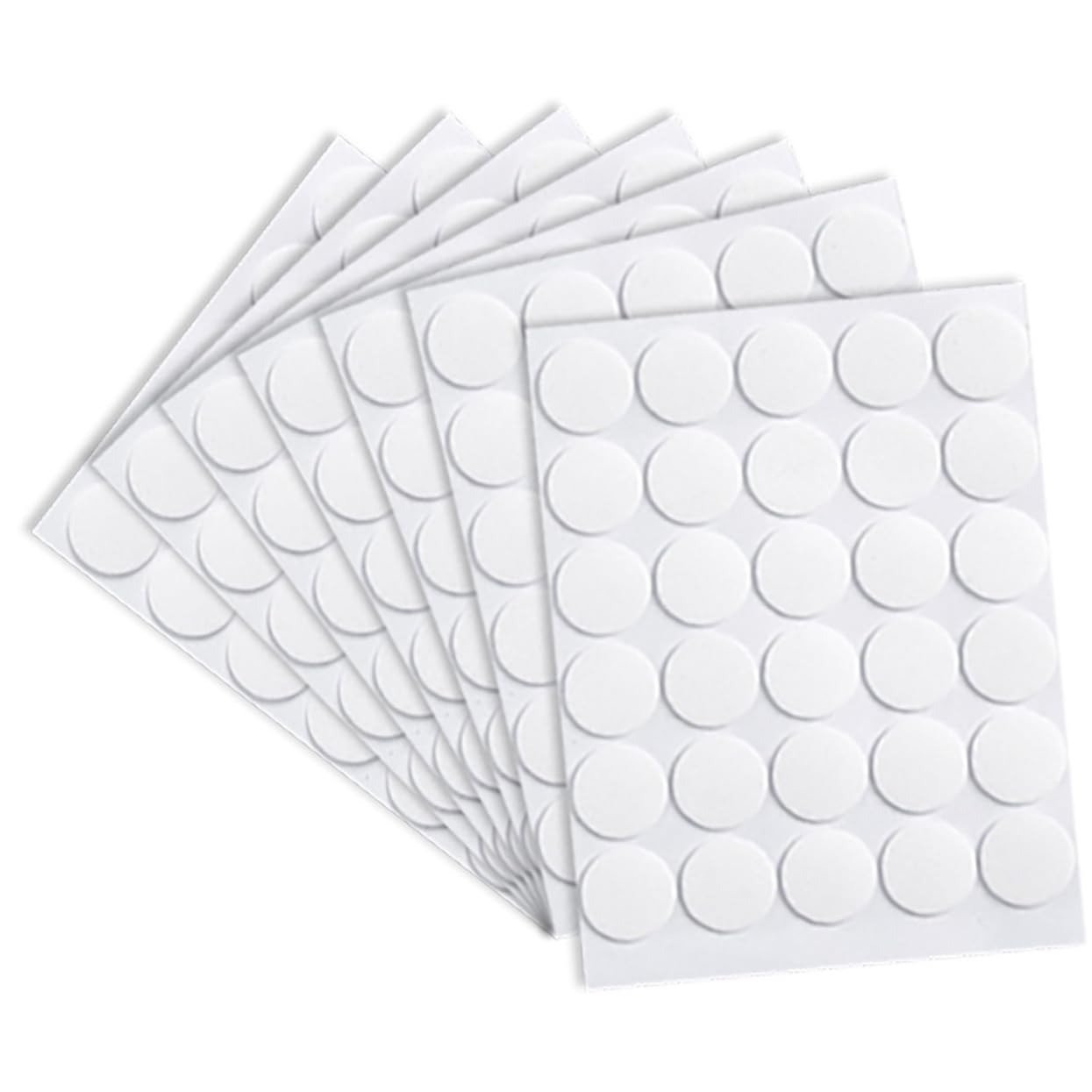 7sheets Double Sided Removable Tape Adhesive Dots for Photo Wall Strips for Office Decor
