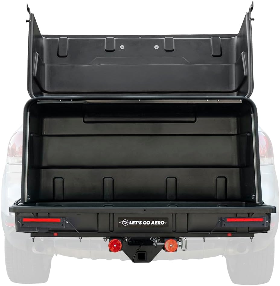 Let's Go Aero H00604 Geardeck Slide-Out Cargo Carrier with LED Tail Light Kit (17 C.F.)