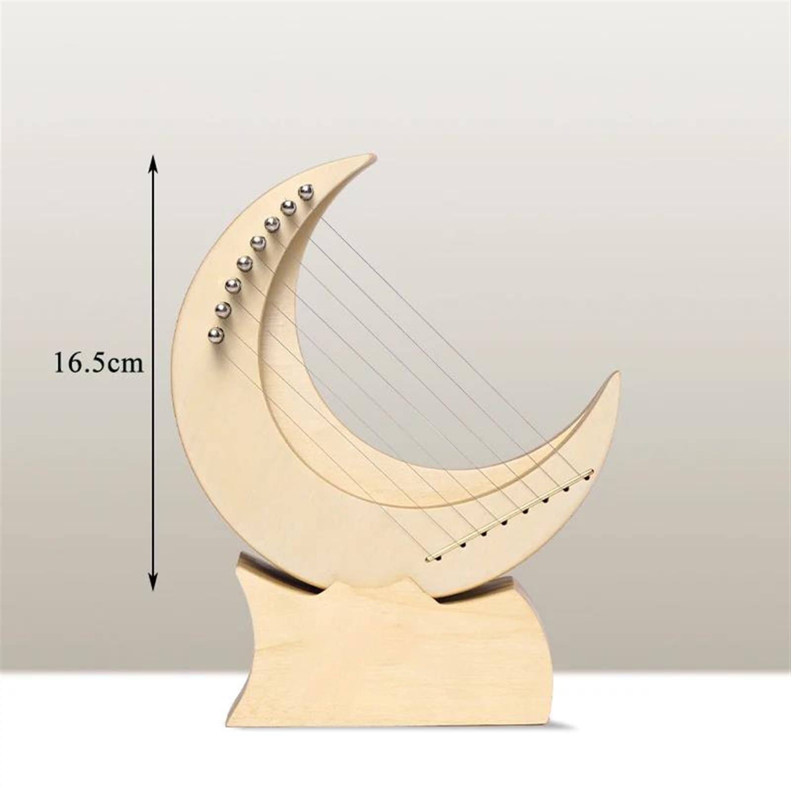 xilofono professionale 8 Corde Mini Corde Per Arpa Da Dito Chiave G Per Strumento Musicale Per Principianti(Mini 8)