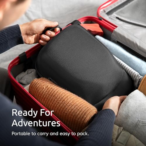OZUECCR Hard Hat Travel Case – Storage for Baseball Caps with Carrying Handle and Adjustable Shoulder Strap, Hat Organizer Protects up to 6 Hats, for Travel and Home Storage (Black) by Ozueccr - Image 2