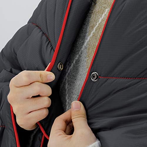 Jolitac Camping Blanket for Indoor Outdoor Water Repellent, Warm Puffy Blanket, Ideal for Camping, Airplane Traveling, Sailing, Terrace, Stadiums, Festivals, Backpacking