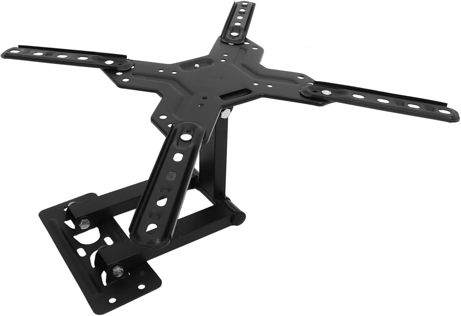 1set Wall Mount Bracket for Tvs and Monitors Retractable and Rotatable Tv Holder Easy Installation for Space-Saving Home Setup