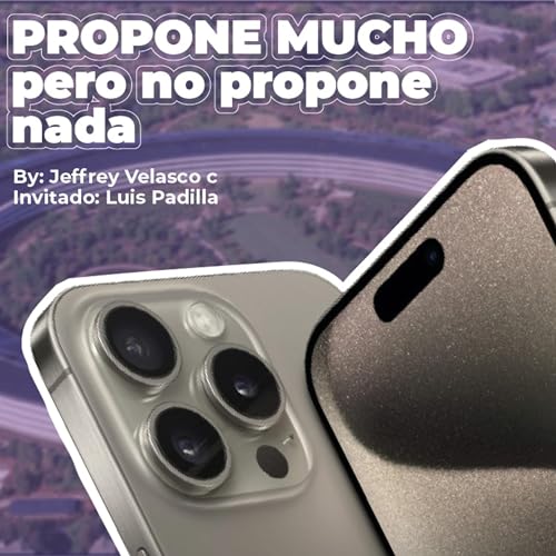 Propone mucho pero no propone nada -E14