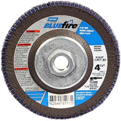 Flap Disc 4-1/2"Blue 80g
