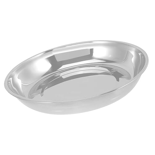 Bandeja multiusos de acero inoxidable para básculas electrónicas, bandeja de pesaje para joyería de alimentos, medición de líquidos, versátil y