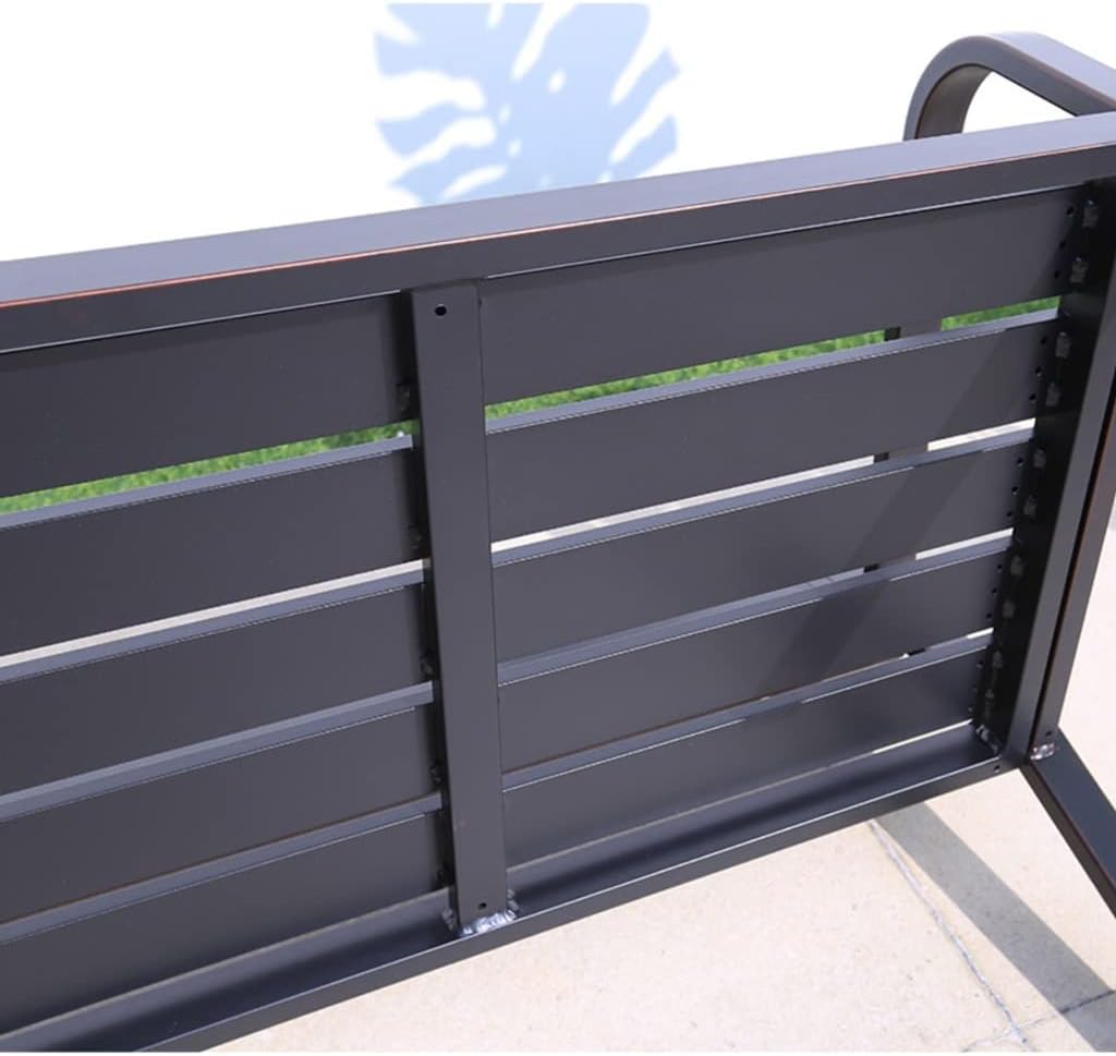 Patio Benches for Outdoors Outdoor Garden Bench Park Chair Rest Open-air Community Leisure Stool Backrest Garden Benches for Outdoors