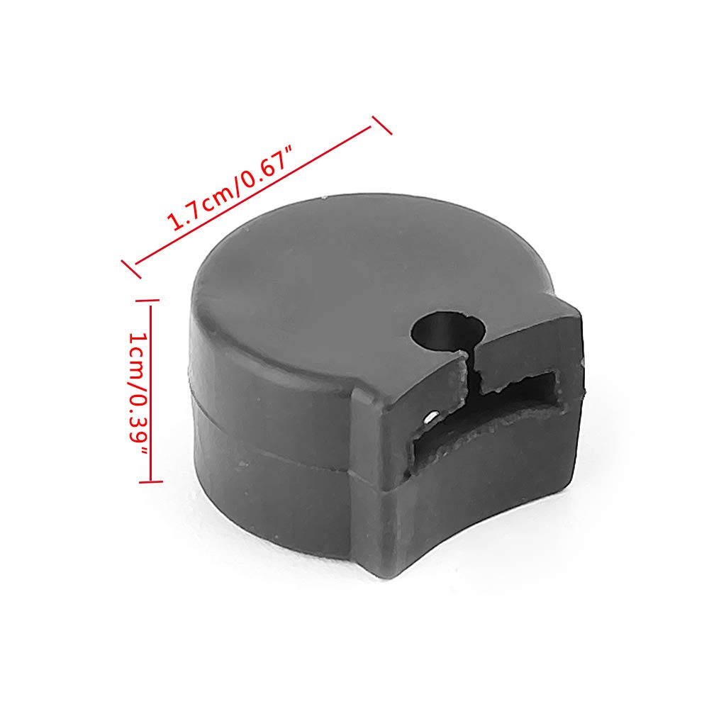 Rubber Clarinet Thumb Rest Cushion Comfortable And Soft Pack Of 5