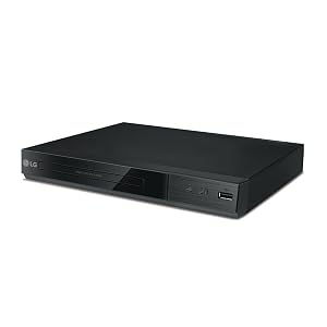 LG DP132H DVD Player Full HD Upscaling Traditional DVD Playback USB Playback HDMI Out USB Direct Recording with