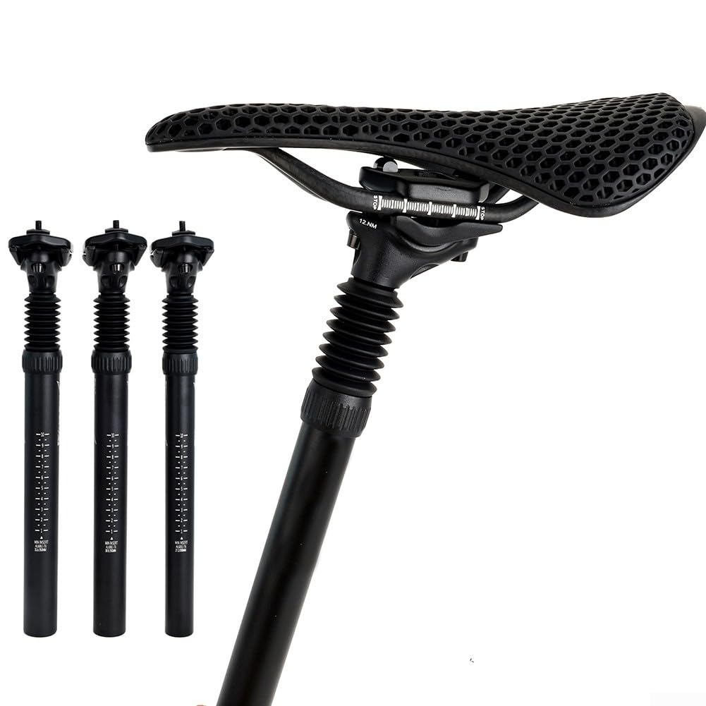 Tige de Selle pour Suspension Vélo 350mm Alliage Absorbe Chocs