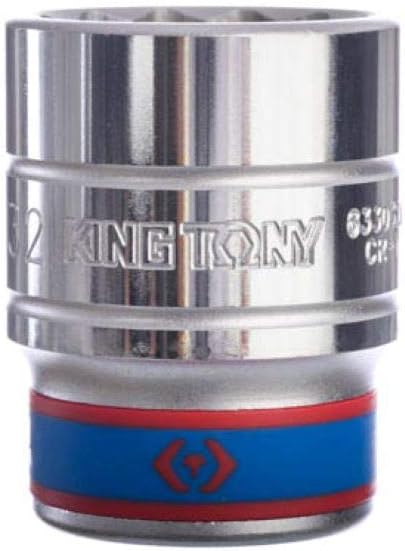KING TONY 633032M 12-Points Socket, 32 mm, 3/4-inch