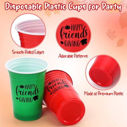 Fun Express Black Congrats Grad Disposable Cups - Bulk Set of 50 Plastic Cups, Each Holds 16 oz -Graduation Party Supplies