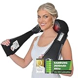 Qualität und Sicherheit -dank Kraftmotor und eingebautem Überhitzungsschutz. Das Massagegerät ist auf elektromagnetische Verträglichkeit TÜV SÜD geprüft (Prüfzeichen Z2 091698 0007 Rev.02) und hat ganze 7 Jahre Herstellergarantie!