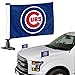 FANMATS 61841 Chicago Cubs Ambassador Car Flags - 2 Pack Mini Auto Flags, 4in X 6in, Perfect for Hood or Trunk