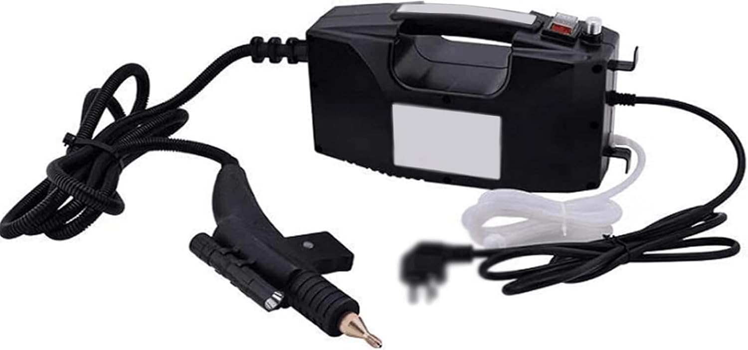 Professional Multi-Purpose Steam Cleaner with Auto Water Supply & for Hotel & Commercial Kitchen Cleaning, for Service Staff (Black)