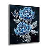 Photo Gallery xkogjo diamond painting blu rosa, diamond painting kit completo, diamantini crystal art kit, diy punto croce ricamo manuale artigianato per soggiorno parete decorativi, regalo di casa 40x55 cm g-634 Photo Gallery xkogjo diamond painting blu rosa, diamond painting kit completo, diamantini crystal art kit, diy punto croce ricamo manuale artigianato per soggiorno parete decorativi, regalo di casa 40x55 cm g-634