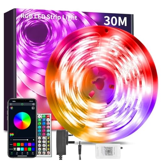 Music Sync RGB LED Strip Lights