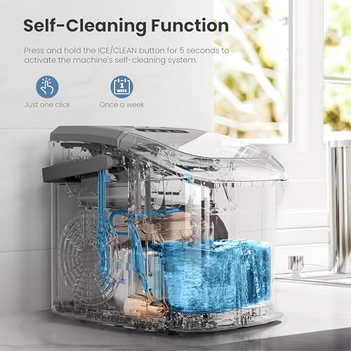 Portable Countertop Ice Maker for Kitchen