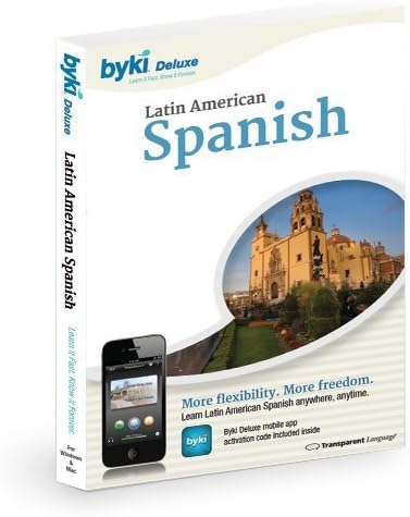 Byki Spanish (Latin American) Language Tutor Software & Audio Learning CD-ROM for Windows & Mac