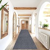 Heavy Duty Outdoor/Indoor Custom Size Carpet Runner Rug with Non-Slip PVC Backing - Water Resistant-