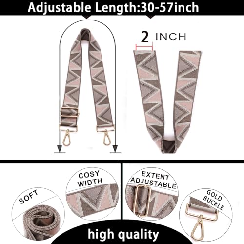 Image of Purse Straps Replacement Wide Crossbody Shoulder Strap for Bags Purse Extender Accessories Guitar Straps