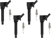 Vista 15 de Paquete de 6 bobinas de encendido UF267 y bujía de iridio compatible con Lexus ES300 RX300, para Toyota Camry Sienna Avalon Highlander 1999-2006