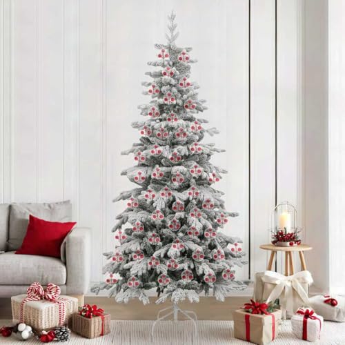 Boules de Noël transparentes plastique Ø 10 cm suspension