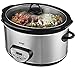 Produktbild Venga! VG SC 3008 Digitaler Slow Cooker (Schongarer), mit Keramiktopf und Timer, 4,5 Liter, 280 W - Schwarz/Edelstahl