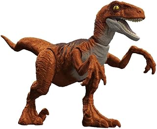 Jurassic World Legacy Collection Velociraptor Laranja - Mattel