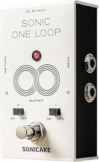 SONICAKE AB line selection Buffer Gitarre Bass Effektpedal Sonic One Loop