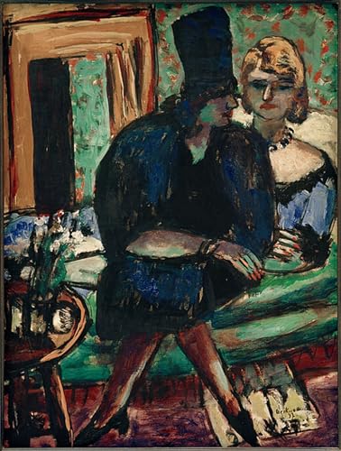 Impression peinture huile Max Beckmann toile haute définition