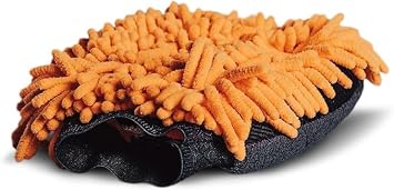 Mayaglory Premium Mikrofiber Oto Yıkama Eldiveni - Çift Taraflı Şönil Dokulu, Çizmez ve Ultra Emici Araç Temizlik Eldiveni