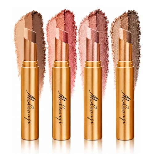 Image of 4PCS 3 Colour Eyeshadow Stick Set, Gradient Cream Eye Shadow Pens