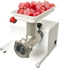 Moedor De Carne Elétrico Profissional Industrial Saro MEC Bivolt, Branco