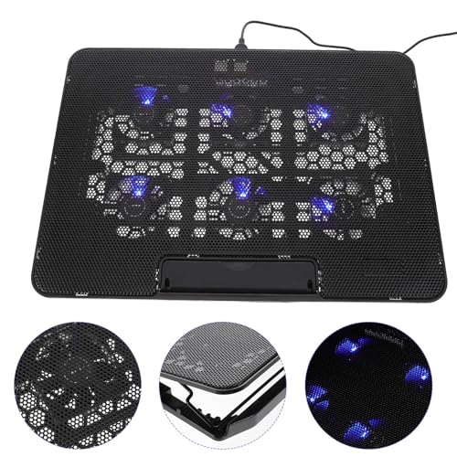 Base refrigerante para laptop Homoyoyo con 6 ventiladores miniatura 5