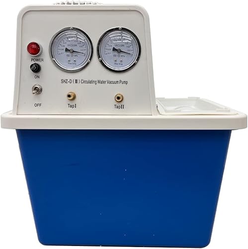 Miniatura 2 de INTBUYING Bomba de vacío de agua circulante de 15L, aspirador de chorro de agua de laboratorio para química y evacuación de aire, bomba de vacío