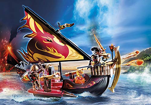PLAYMOBIL Novelmore Burnham Raiders Feuerschiff 70641, Multi Kleuren, One Size – Bild 3