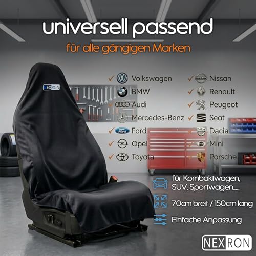 NEXRON Autositzschoner wasserdicht – Sitzbezug, Schonbezug, Sitzschoner - Bild 5