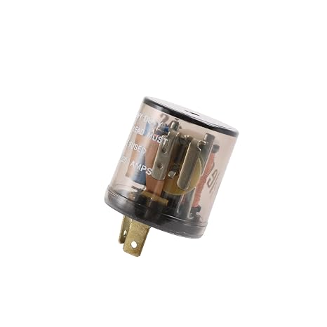 Universal 2PCS 12V 2 Pin Electronic LED Flasher Relay Turn Signal Light Blinker
