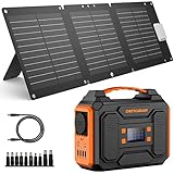 【Tragbare powerstation 250Wh】 6 Ausgangsanschlüsse, 1 * reine Sinuswelle AC 230 V / 250 W MAX, 1 * DC-Ausgang 9 V-12,6 V / 10 A max, 3 * USB-Ausgang 5 V / 3,1 A, 1 * QC 3.0 USB-Ausgang 5 V / 3A, 9V/2A.