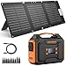 Produktbild SinKeu 250WH Powerstation mit 60W Solarpanel, 250W 230V Mobiler Stromspeicher mit AC/DC/USB, Mobile Solargenerator für Outdoor Camping, Autoreisen