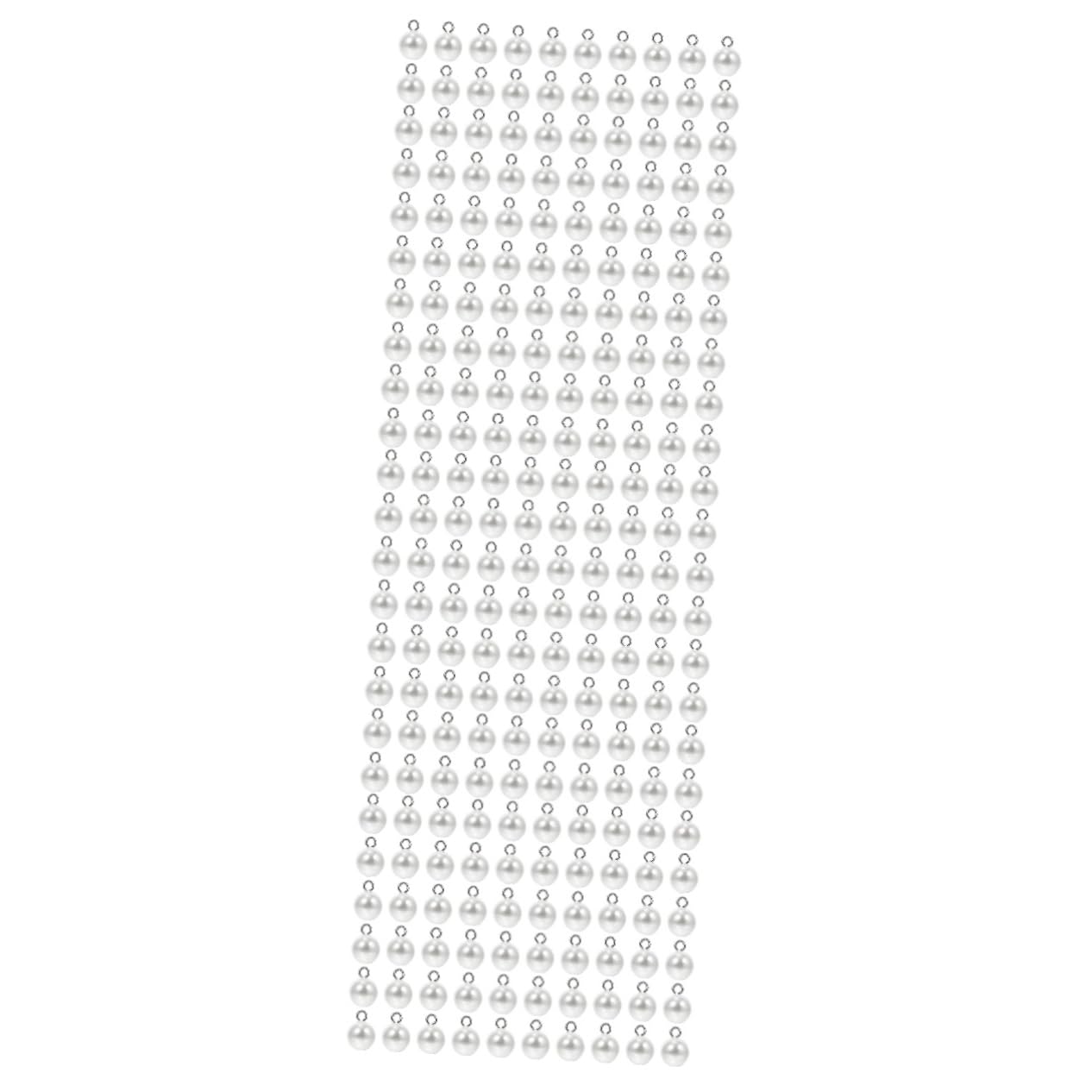 TEHAUX 300pezzi Pulsanti Perla Per Maglioni e Abbigliamento Accessori Decorativi Per Cucito Bottoni Rotondi Eleganti Per Donna Per Fai Te e Regali Di Natale