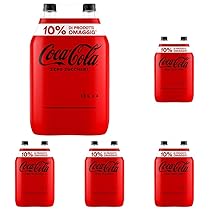 Coca-Cola Zero Zuccheri, Tutto il Gusto della Formula Coca-Cola Senza Calorie, Bottiglia 100% riciclabile – 4 Bottiglie da 1,5 L (Confezione da 5)