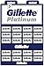 100 Gillette Platinum lamette di sicurezza a doppio filo, 20 X 5