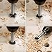 KENDO 16 Piece Forstner Bit Set, Made of Alloy Steel, Forstner Bits for Woodworking, Auger Opener Round Shank Drilling Cutting Tool for Hardwood, Softwood, Plastic, Plywood with Storage Case