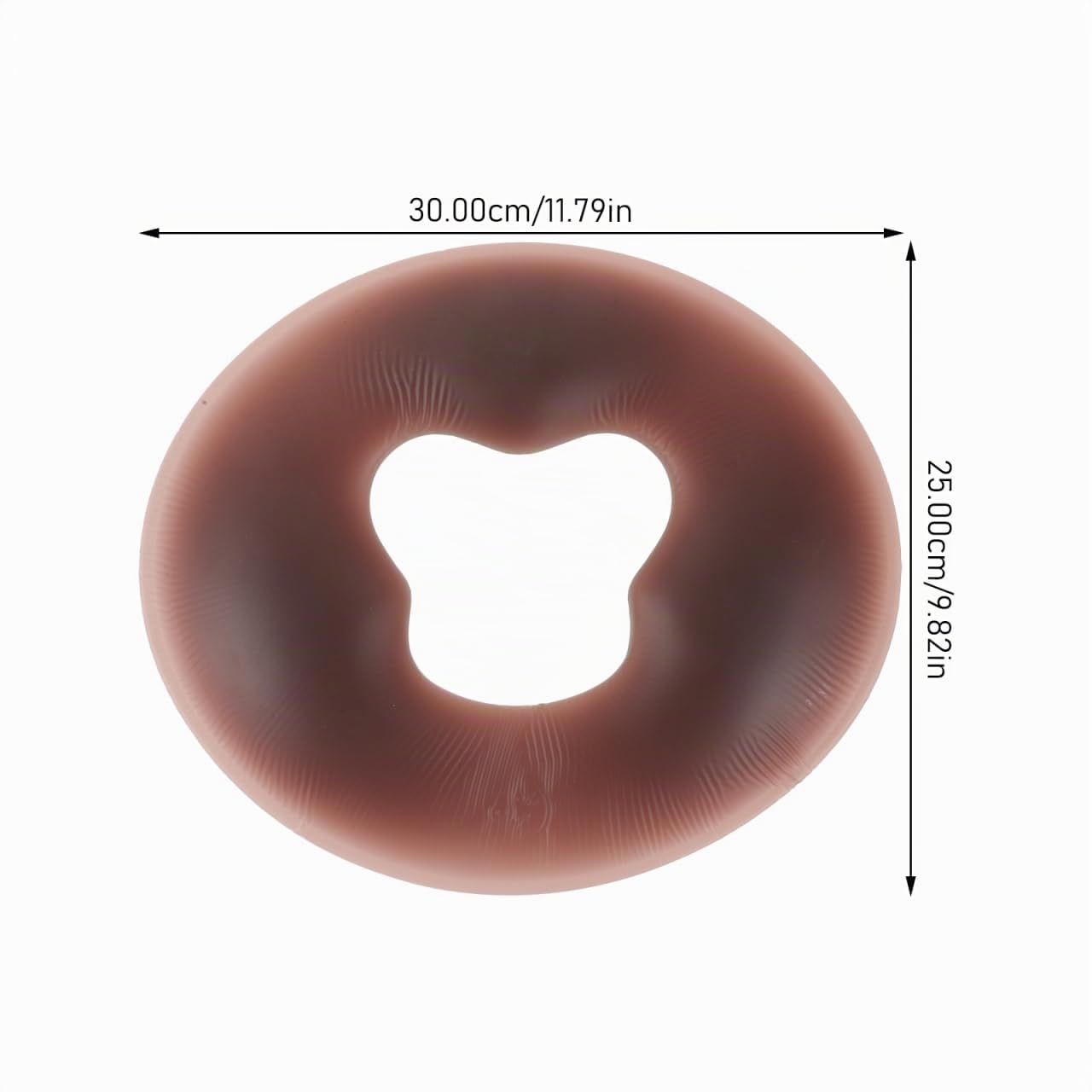 Housoutil Oreiller De Massage en Silicone 11.81X9.84 Pouces Coussin De Visage Et Appui-Tête Souple pour Salon De Beauté Spa Table De Massage Relaxation Confortable