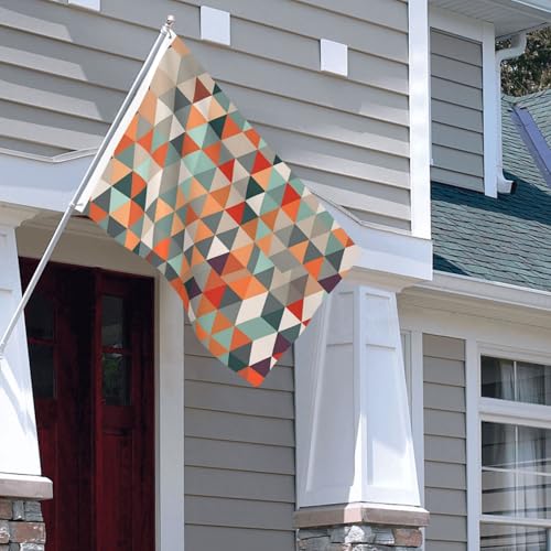 Drapeau de maison double face toutes saisons de qualité supérieure