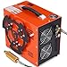 PCP Air Compressor, 4500 PSI / 30 MPa, 350W Motor, Auto Stop, Built-in Adapter & Cooling Fan, 12V DC or 110V / 220V AC Power, Water/Oil-Free with Cable Reel (CS6-Plus)
