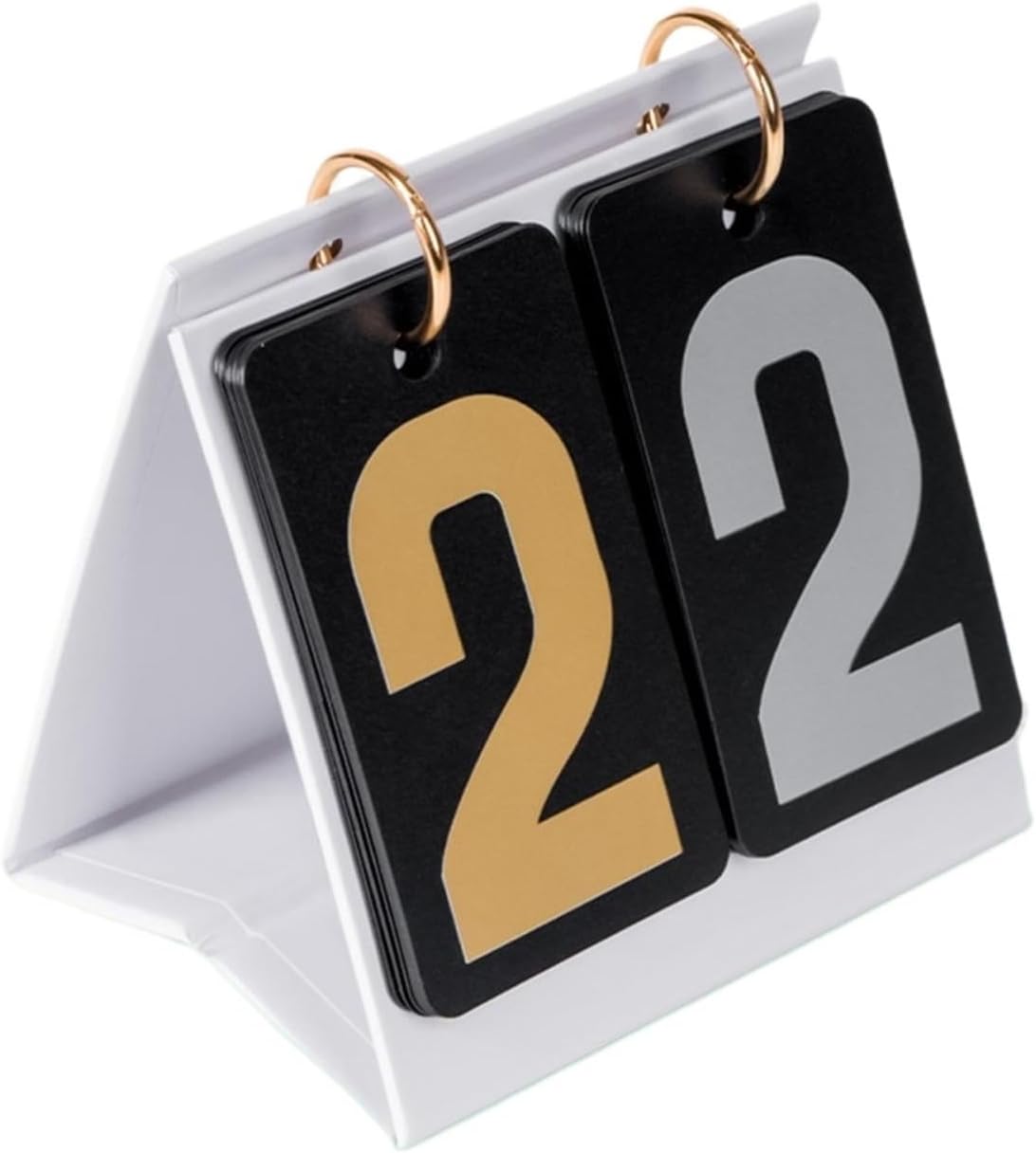 1pcs Flip Scoreboard Tabletop Indoor Outdoor